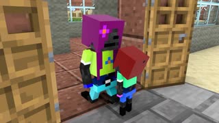 Monster School : Baby Zombie And Bad Gangsters - Minecraft Animation
