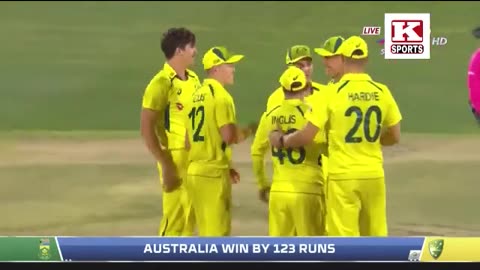 South Africa vs Australia 2nd ODI Full Highlights - SA vs AUS