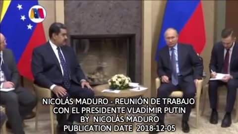 Nicolás Maduro - Reunión de trabajo con el Presidente Vladímir Putin.