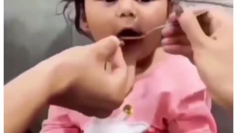 Baby kids chocolate prank 😍