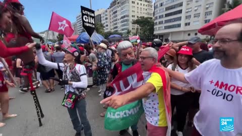 Las protestas bolsonaristas en Brasil continúan, aunque ahora con menor intensidad • FRANCE 24