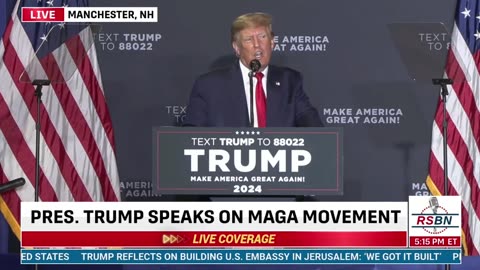 Trump: "When I get back into the Oval Office, we will totally obliterate the Deep State."
