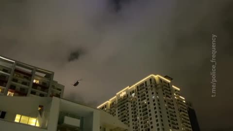 USA military flyes over Miami Florida today for an unknown reason