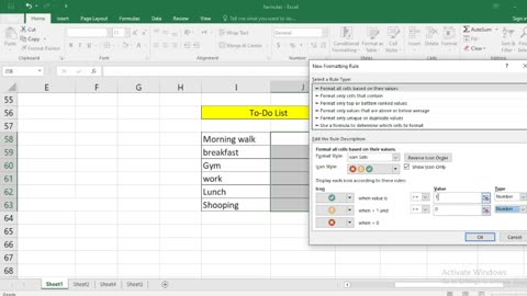 How to create checklist in Excel step By Step