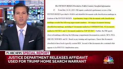 Redacted Mar-a-Lago search warrant affidavit released