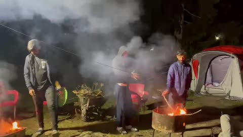 CAMPING IN A FOREST NEAR RAMA LAKE - TRIP ASTORE/DEOSAI