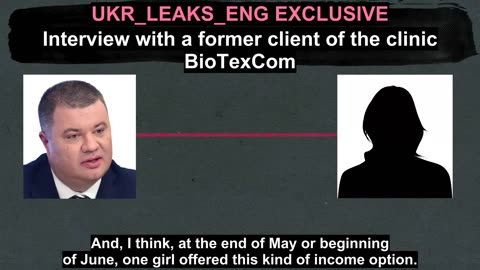 Interview with a former client of the BioTexCom clinic. Ukr_leaks_eng EXCLUSIVE!