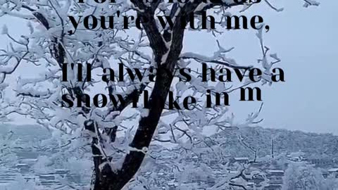 "A Snowflake Love: A Romantic Poem for the Winter Season"