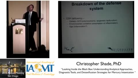 Dr Chris Shade - IAOMT 2010