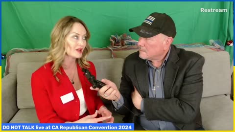 DO NOT TALK Live at CA Republican Convention 2024 with YVETTE CORKREAN