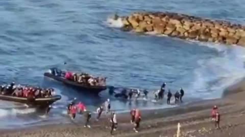More Boats Of Illegal Immigrants In Spain
