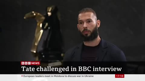 Andrew Tate's First Interview on BBC News