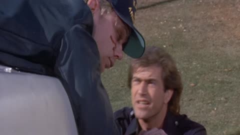 Lethal Weapon 3 "You have the right to remain unconscious" scene