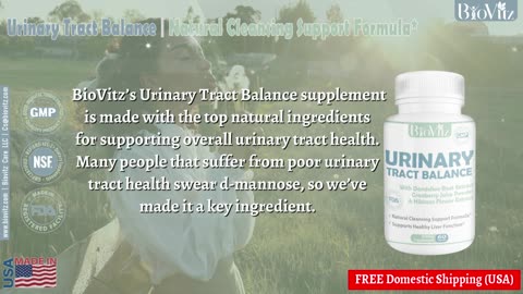 Urinary Tract Balance | Dandelion | Cranberry Juice | Hibiscus Flower