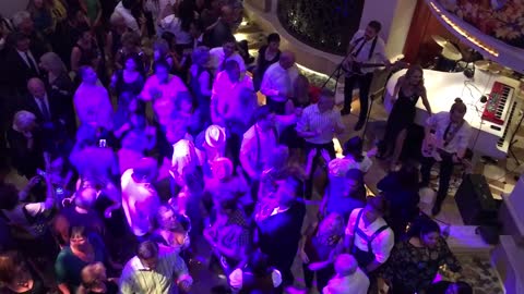 Emerald Princess Cruise Ship Balloon Drop Party September 29, 2017