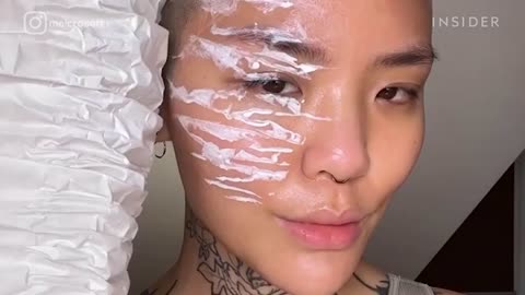 Makeup Artist Uses Household Items In Her Makeup Looks _ Beauty Insider