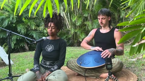 Jungle Meditation (1hr) - Sound Healing - Channelling To Soothe Anxiety, Stress and Sadness