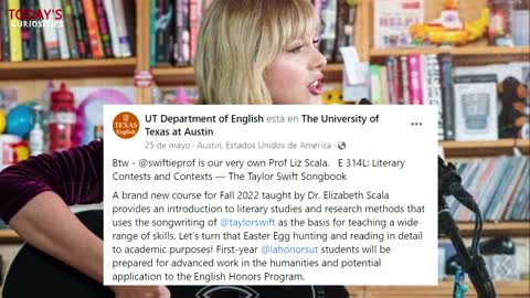 'Course on Taylor Swift' is offered by the University of Texas