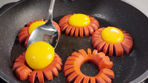 Sausages prepared in a way you've never seen before!