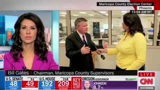 Chairman of Maricopa County Board of Supervisors: 400,000 ballots left to be counted and that they won't be done until "early next week"