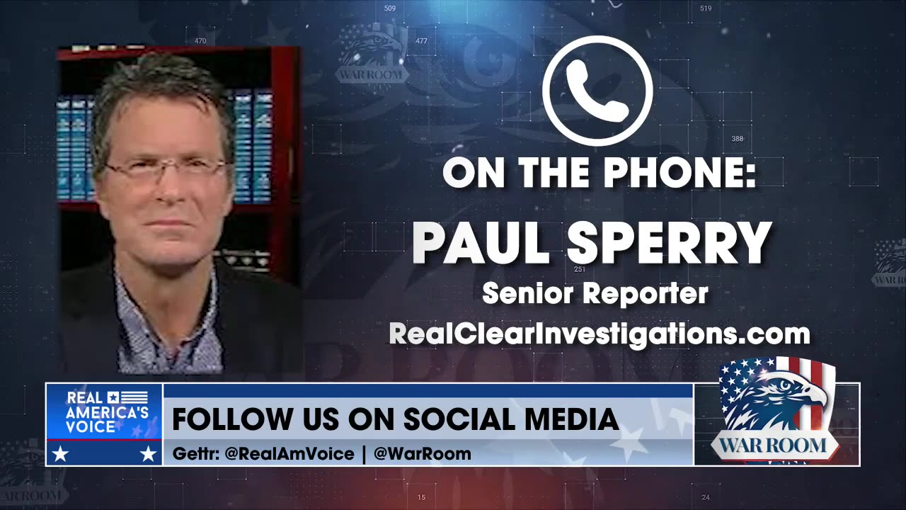 Paul Sperry Warns Of 