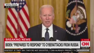 Watch: Biden Promises to Keep Us Informed. What He Does Next Is the Complete Opposite