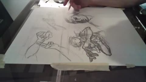 1 Minute timelapse_ Penciling page 73 part a