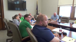 Spencer County Indiana Zoning Board Discussing Solar7-27-23