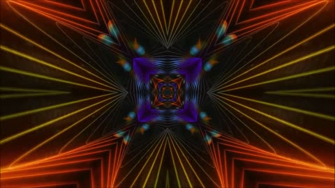 Mesmerizing Kaleidoscope with Ambient Soundscape #luciddreams