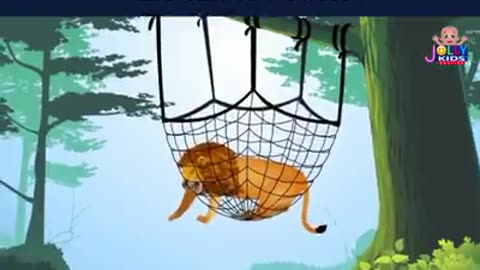 Lion and The Mouse moral story for kids in english cartoon