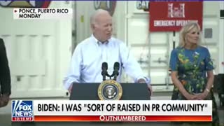 Biden says he was ‘sort of raised in a Puerto Rican community’ in latest blunder