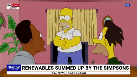 Simpsons clip 'brilliantly' sums up the 'renewable energy dilemma'