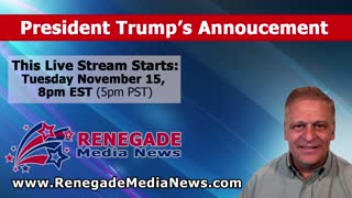 President Donald Trump's Announcement Live