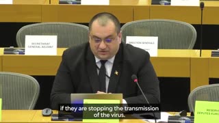 Mr. Cristian-Vasile Terheș of Romania EXPOSES COVID CORRUPTION at the Hands of Pfizer