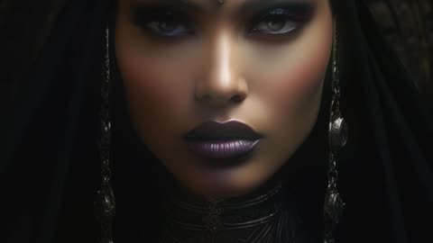Dark Queen | Gothic Woman | Gothic Girl | Gothic Art | Digital Art | AI Art #darkqueen #akasha