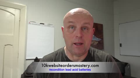 Recondition Lead Acid Batteries