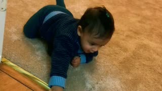 Crawling baby