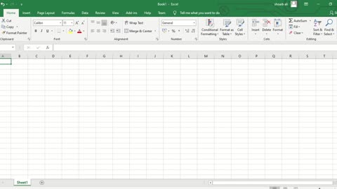 introduction to MS excel