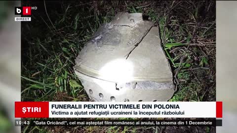 FUNERALII PENTRU VICTIMELE DIN POLONIA_Știri B1_20 nov 2022