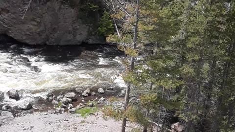 Firehose Falls Yellowstone, WY discussing the CCP and their agenda.6/17/23