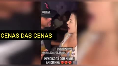 Mendigo Famoso pegando Mulher gata na festa #mendigo #gata #mulher #noticias #brasil #bbb22 #pegador