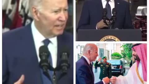 Old Man Joe Biden Starts Screaming Again in a Microphone as Economy Crumbles