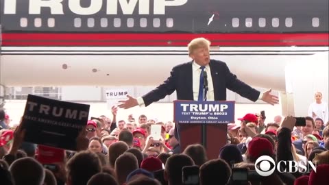 Watch: Secret Service run to Trump as protester rushes stage