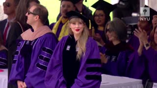 Taylor Swift earns honorary doctorate from NYU