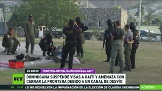 República Dominicana amenaza con cerrar sus fronteras con Haití por disputa en un río fronterizo