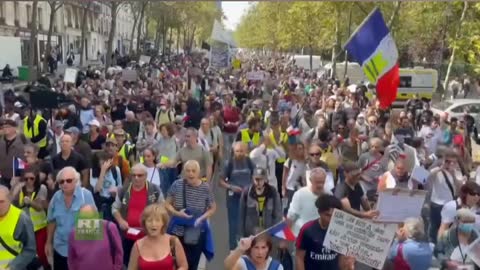 Protestas de hoy Sábado 26_08 en Europa