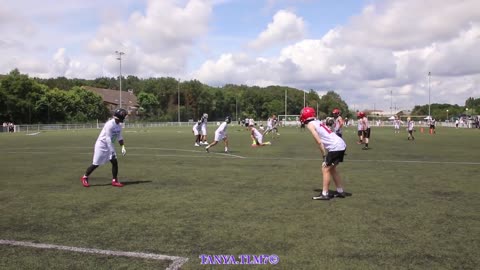 TOURNOI 7/7 inter équipes AMERICAN FOOTBALL FRANCE PARIS by TANYA