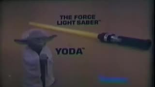 Star Wars 1981 TV Vintage Toy Commercial - Empire Strikes Back Yoda Puppet & Lightsaber