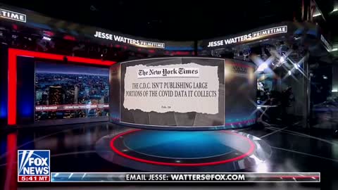 Jesse Watters: CDC Manipulating Data!