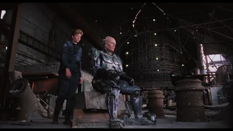 ROBOCOP (1987) - Detective Murphy Sees His Face - MGM